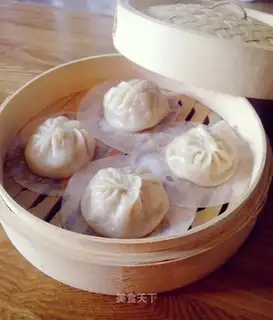 loofah shrimp soup dumplings