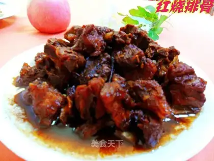 braised pork ribs
