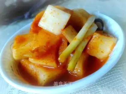 Korean pickled radish