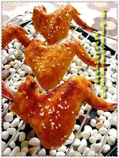 Korean Kimchi Roasted Chicken Wings