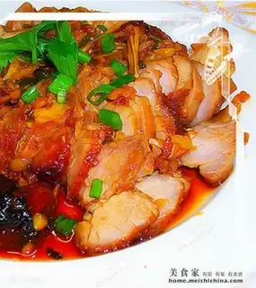 roasted pork with honey sauce