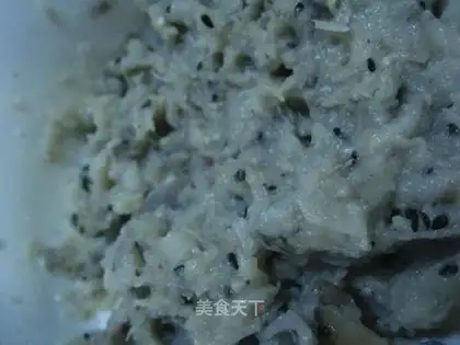 Mash eggplant