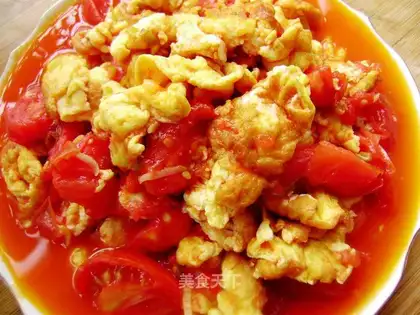 tomato scrambled eggs