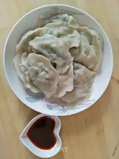 Soybeans egg dumplings