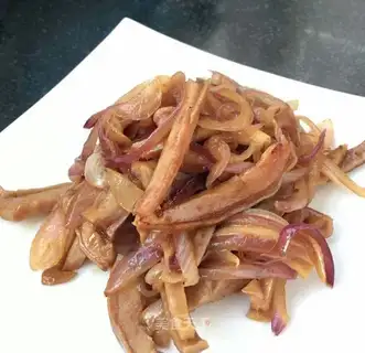 Onion fried belly
