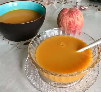 Peaches and rice