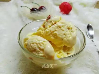Rum ice cream
