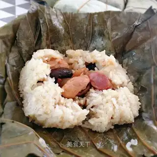 Haffle rice chicken