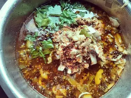 Homemade pepperfish