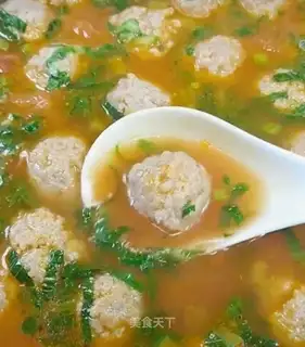 Tomatoball soup
