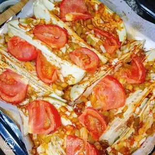 Roast eggplant