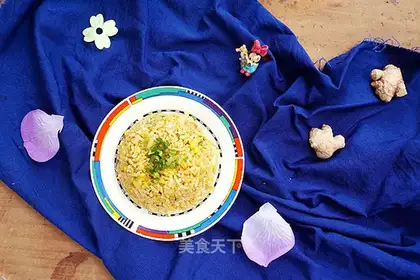 Ginger egg fried rice