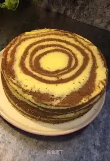 Zebra Zephyr cake