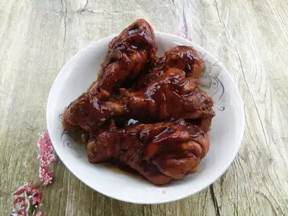 Red chicken legs