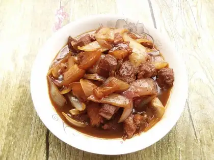 Onion meat