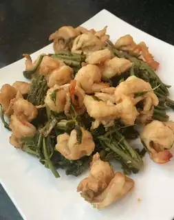 Scrawny shrimp