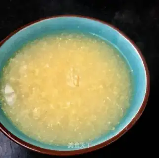 Fresh corn porridge