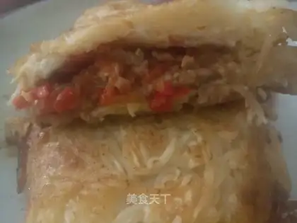 Noodle pancakes