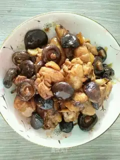 Toner chicken leg and mushroom