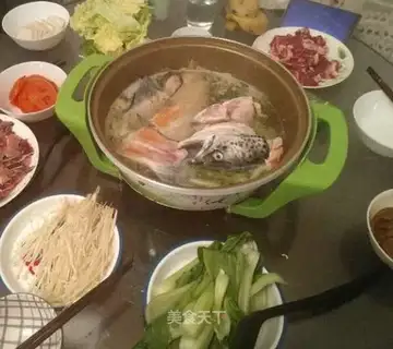 Fish and sheep sour pan
