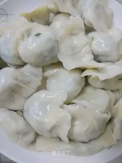 Cream egg dumplings
