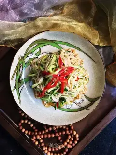 Gold pins and mushrooms and cucumbers