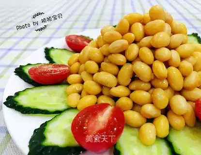 Five soybeans