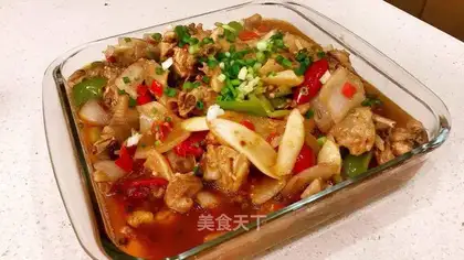 Chicken onions