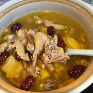 The party's chicken soup