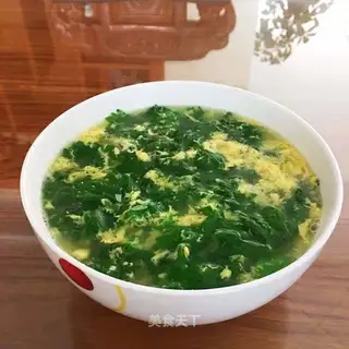 Celery omelet soup
