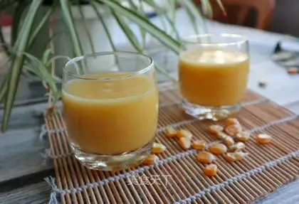 Fresh corn juice