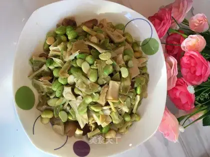 The beans are burning
