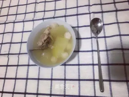 Pork bouquet soup