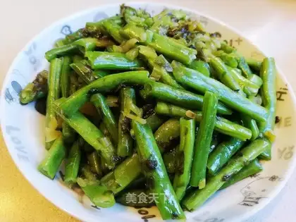 Snow pickles and beans