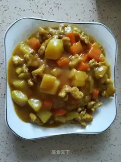 Curry chicken