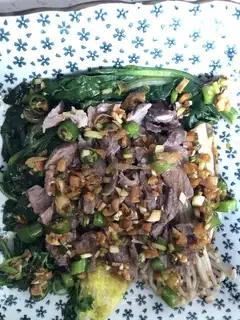 Roasted beef