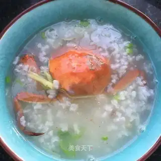 Crab congee