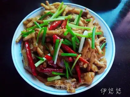 Boiled claws