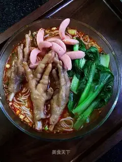 Cream of chicken claws