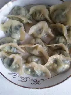 Shrimp omelet egg dumpling