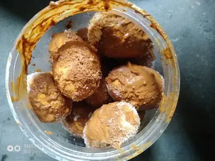 Pickled duck eggs