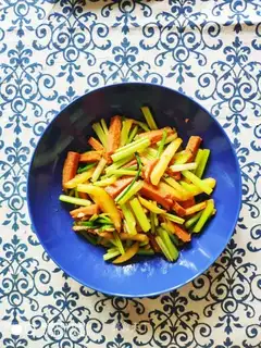 Lunch celery potatoes
