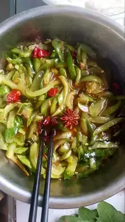 Homemade cucumber