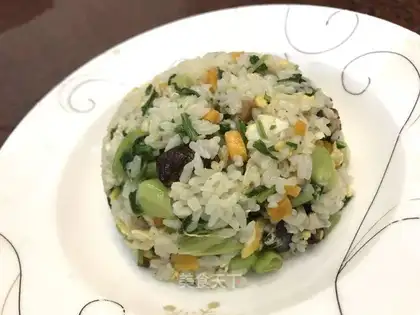 Scrambled rice