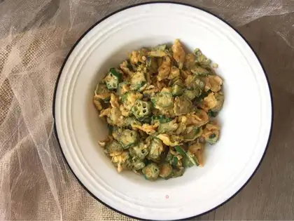Autumn fried eggs