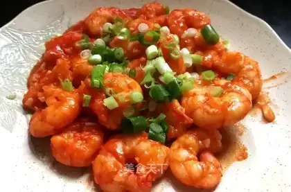 Tomato red shrimp