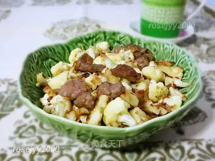 Beef and cabbage