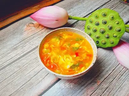 Plum soup