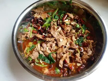 Boiled meat
