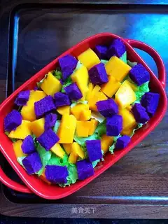 Mango potato cold plate